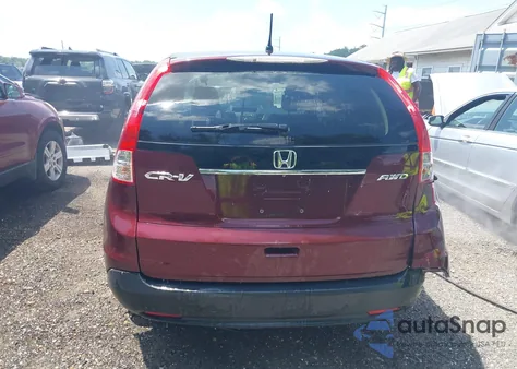 2014 Honda Cr-V Ex z USA, uszkodzony, nr VIN 5J6RM4H52EL046576